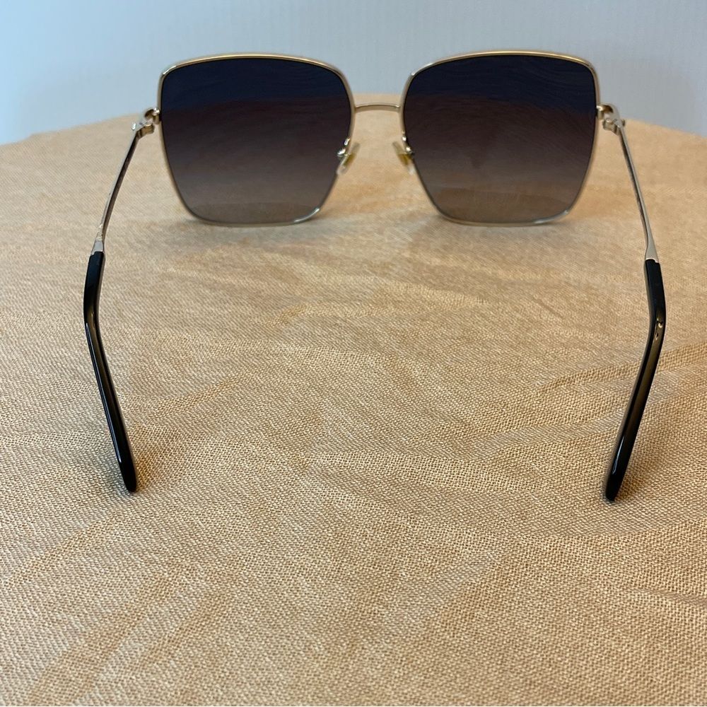 Kate Spade Fenton/G/S Sunglasses Gold / Brown Gradient - Picture 2 of 5